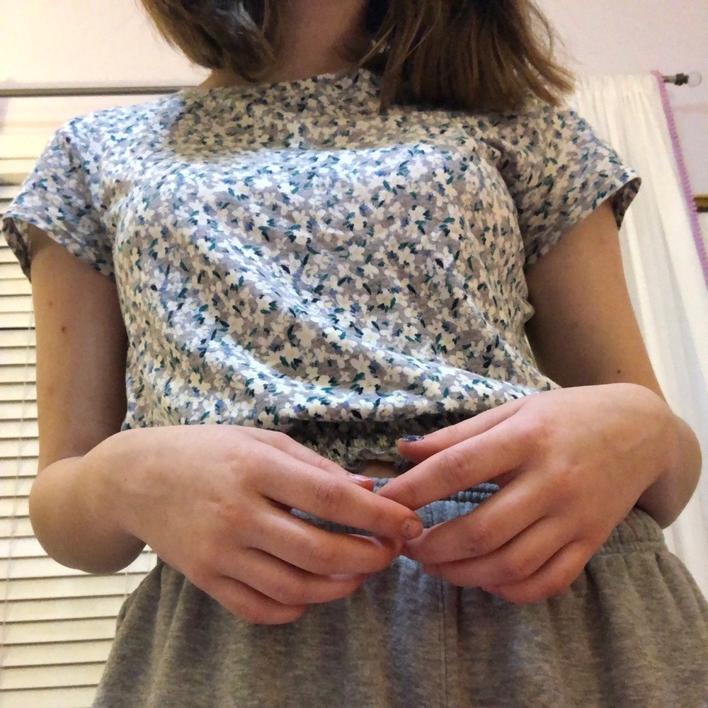 So floral blouse